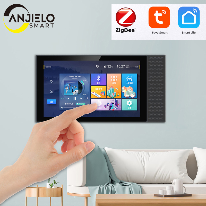 Smart Home Speaker - ANJIELOTuya Smart Home Control Panel Controls