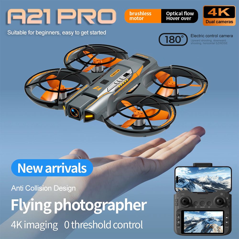 Smart Home Camera - New A21 Drone 8K Professional HD