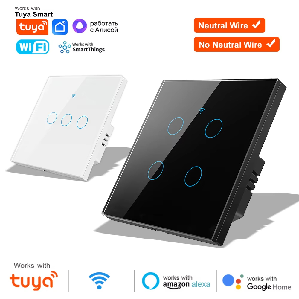 Smart Home Button - 1 2 3 4 Gang WiFi