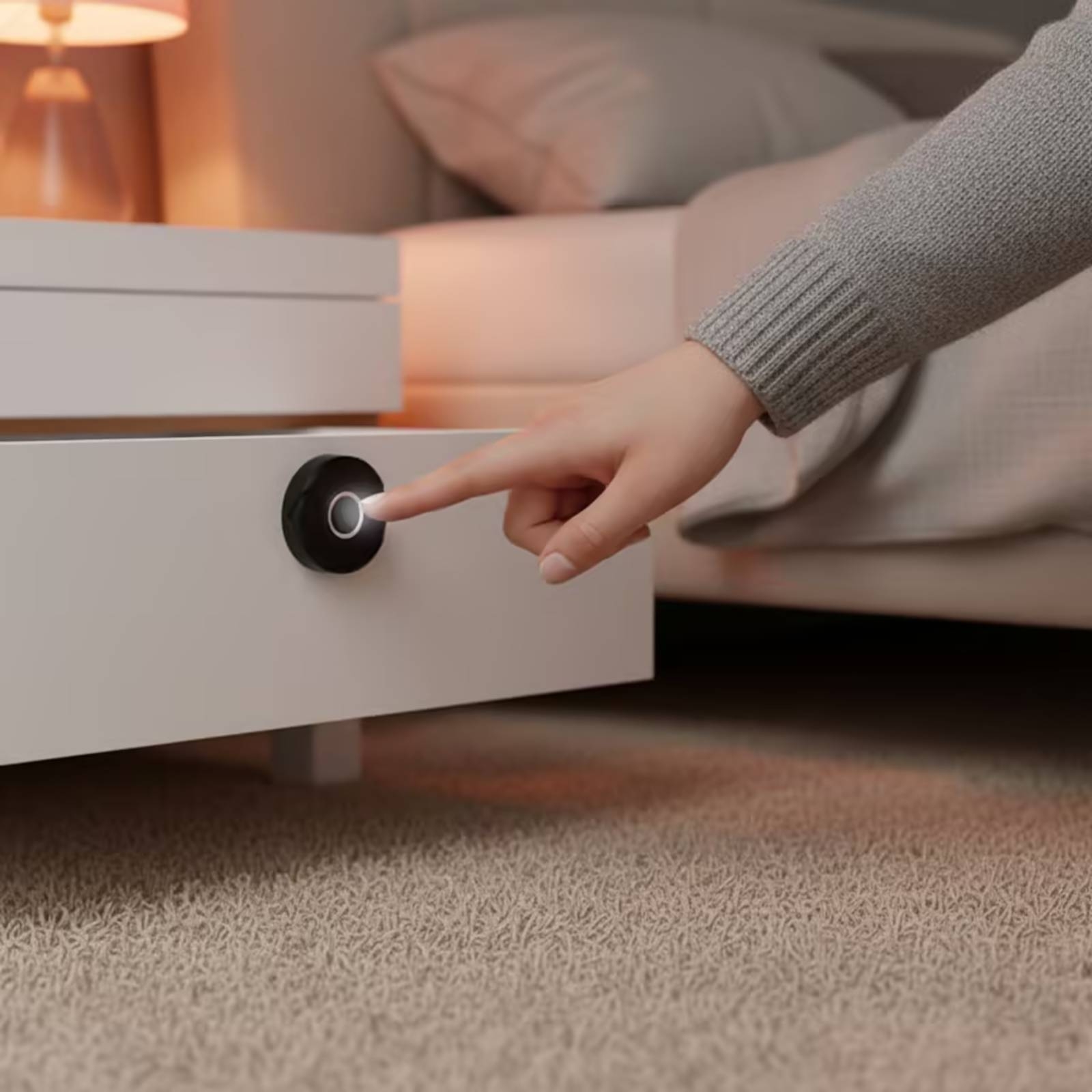 Smart Home Lock - Smart Biometric Drawer Lock Internal Latch