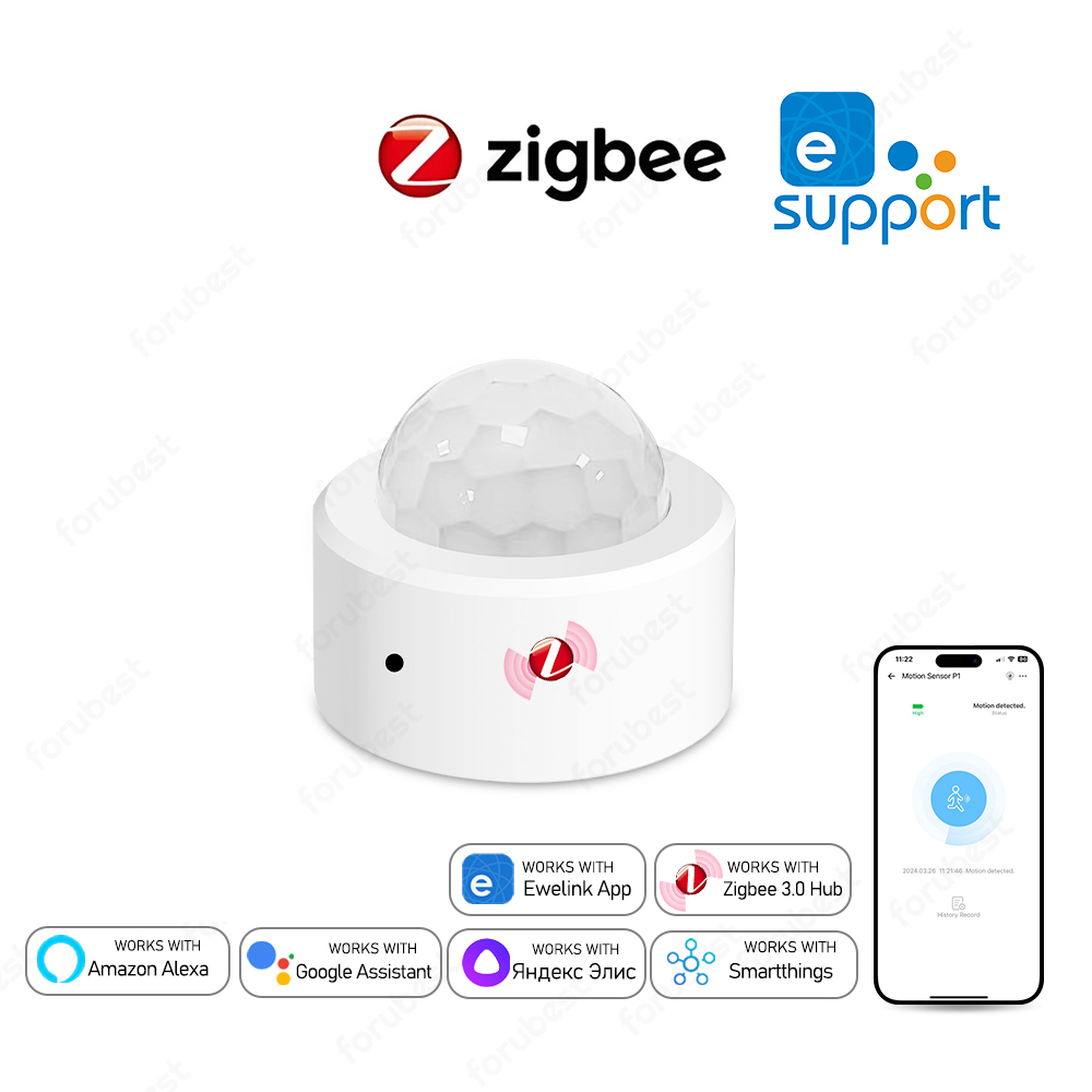Zigbee Gateway - Zigbee 3.0 Human Motion Sensor PIR