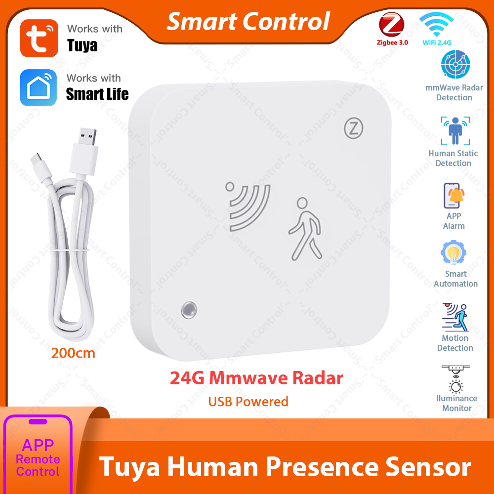 Smart Home Retrofit - Tuya Zigbee WiFi Human Presence Sensor