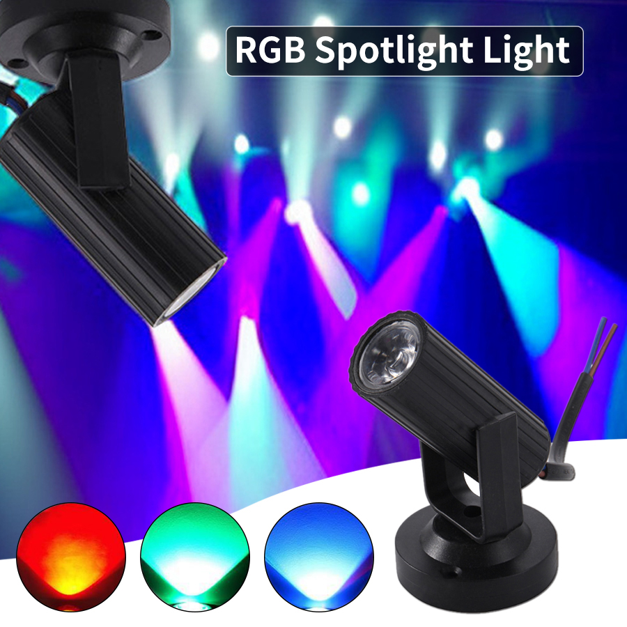 Smart Home Retrofit - 85-265V Mini RGB Spotlight LED Stage