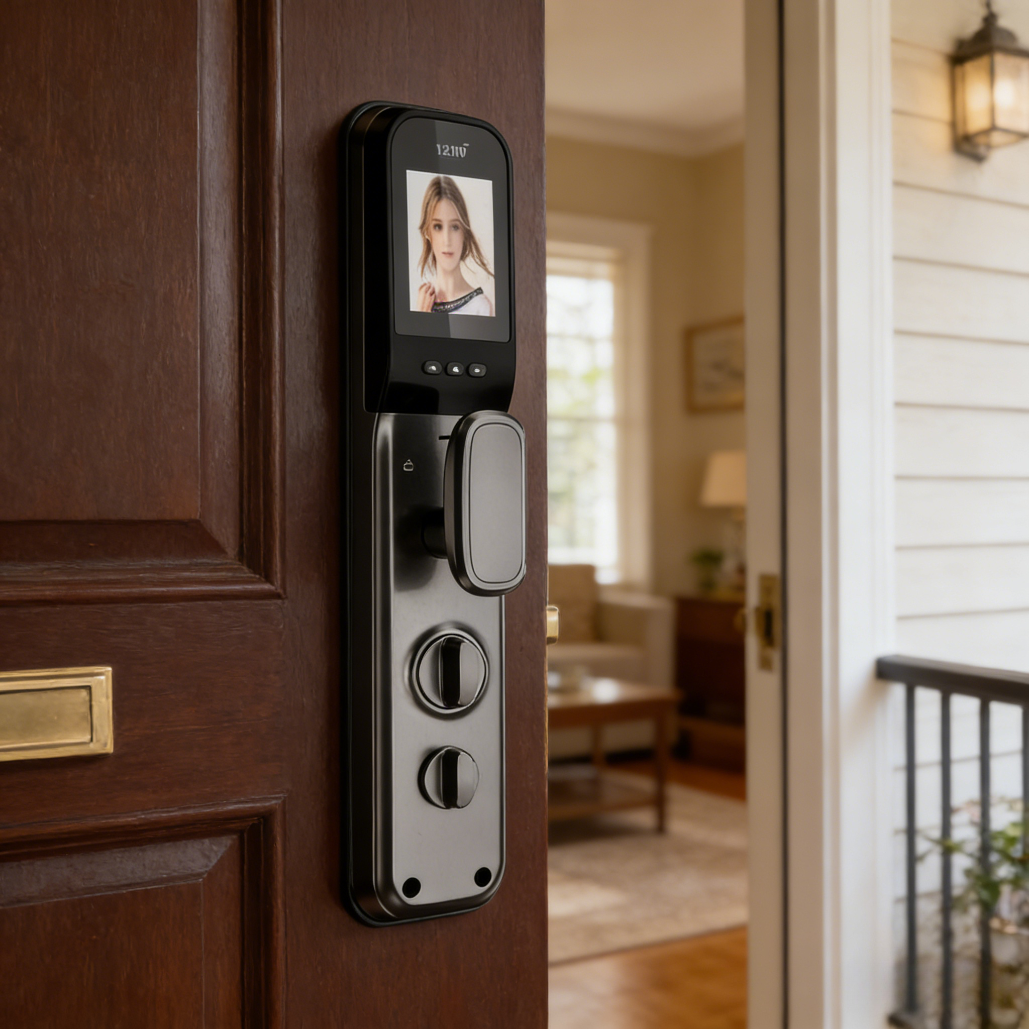 HX5 Smart Door Lock 3D Face Re - مراجعة Smart Home Lock وسعره
