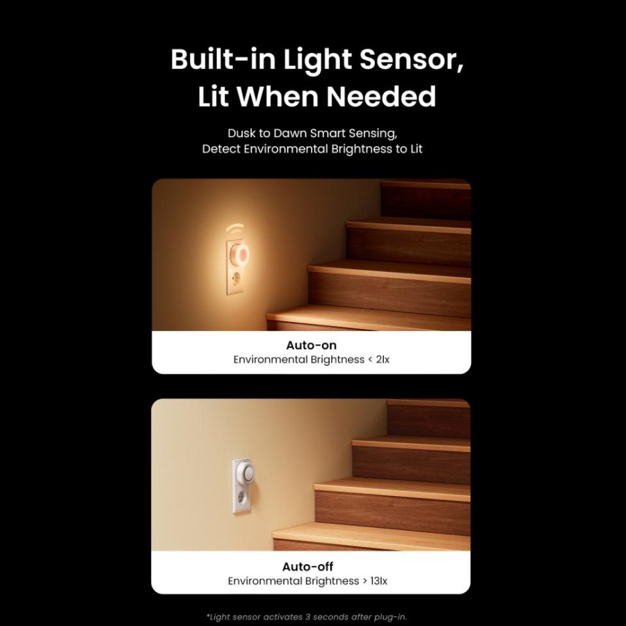 Yeelight Plug-in Light Sensor  - مراجعة Smart Home Xiaomi وسعره