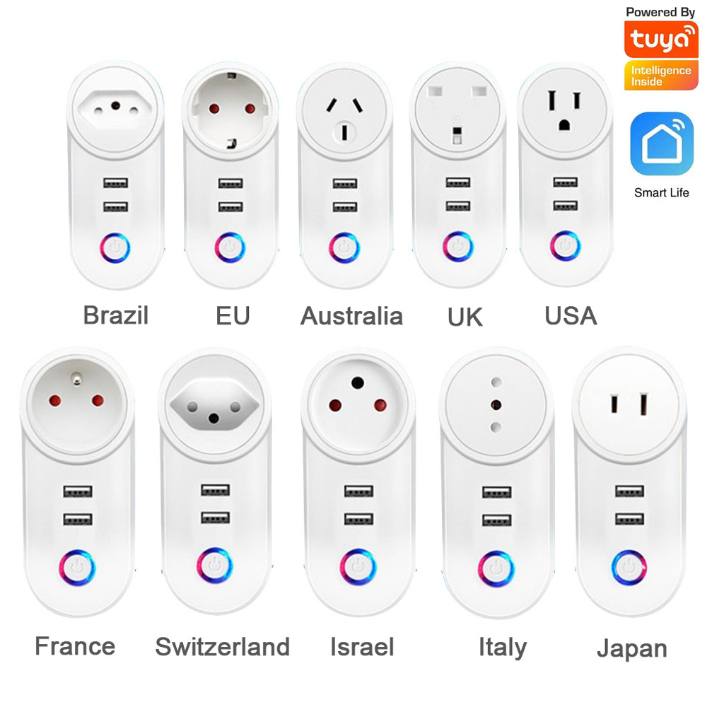 1Pcs 2.4G WIFI Power Plug With - مراجعة Smart Home Energy App وسعره