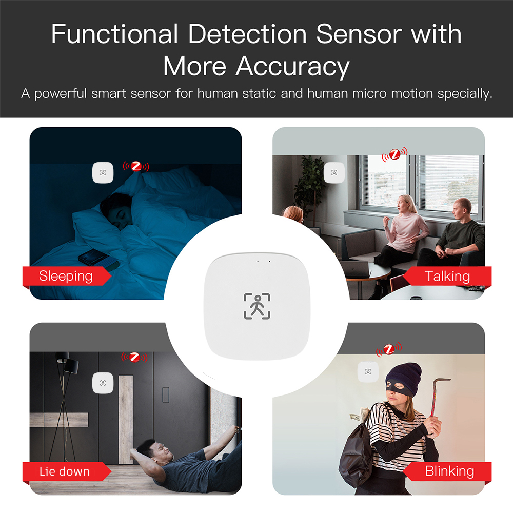 ZigBee Wifi 5.8/24G MmWave Rad - مراجعة Smart Home Retrofit وسعره