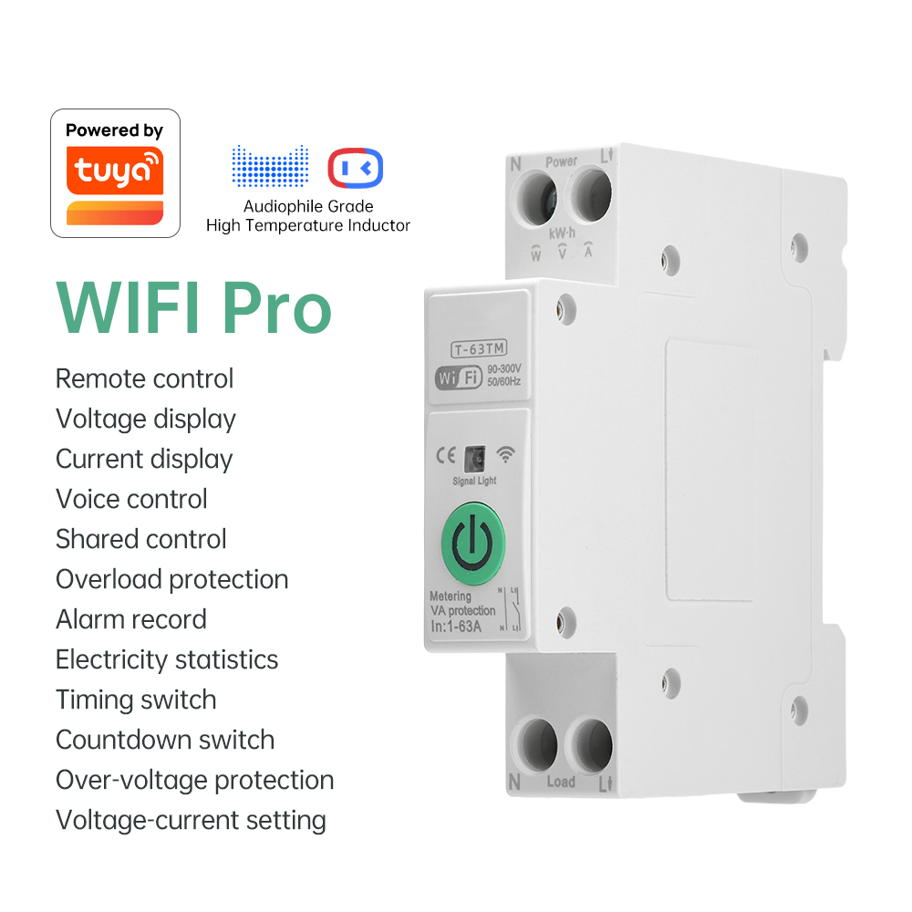 WIFI Smart Circuit Breaker Swi - مراجعة Smart Home Energy App وسعره