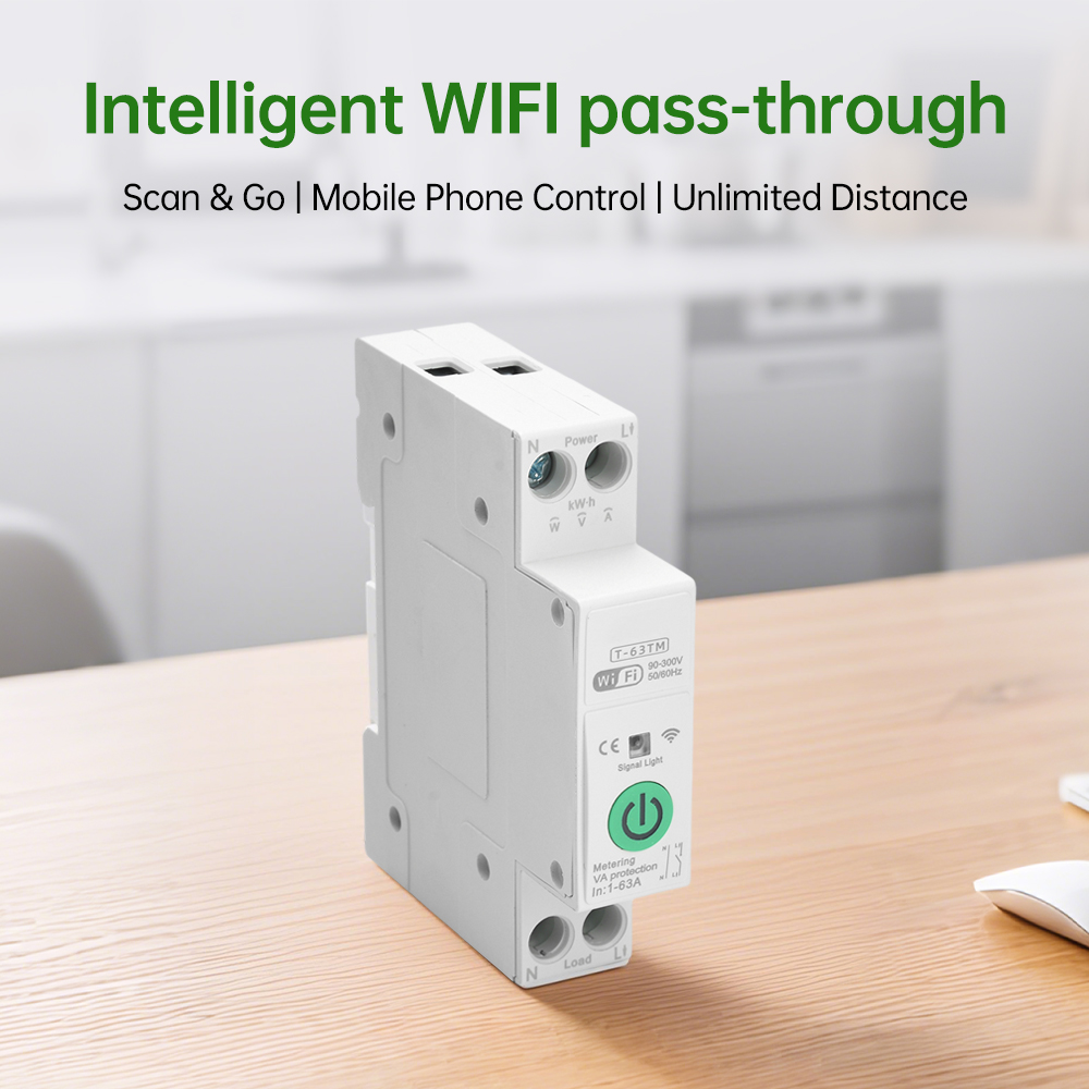 WIFI Smart Circuit Breaker Swi - مراجعة Smart Home Energy App وسعره
