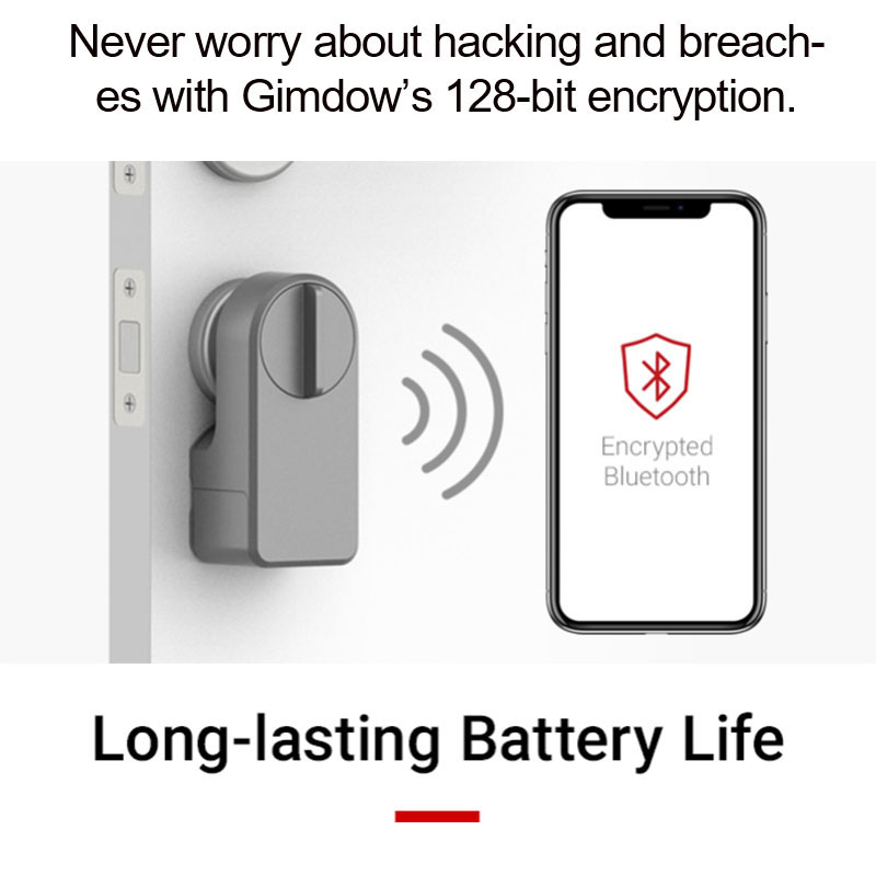 GIMDOW Bluetooth-compatible Ga - مراجعة Smart Home Lock وسعره