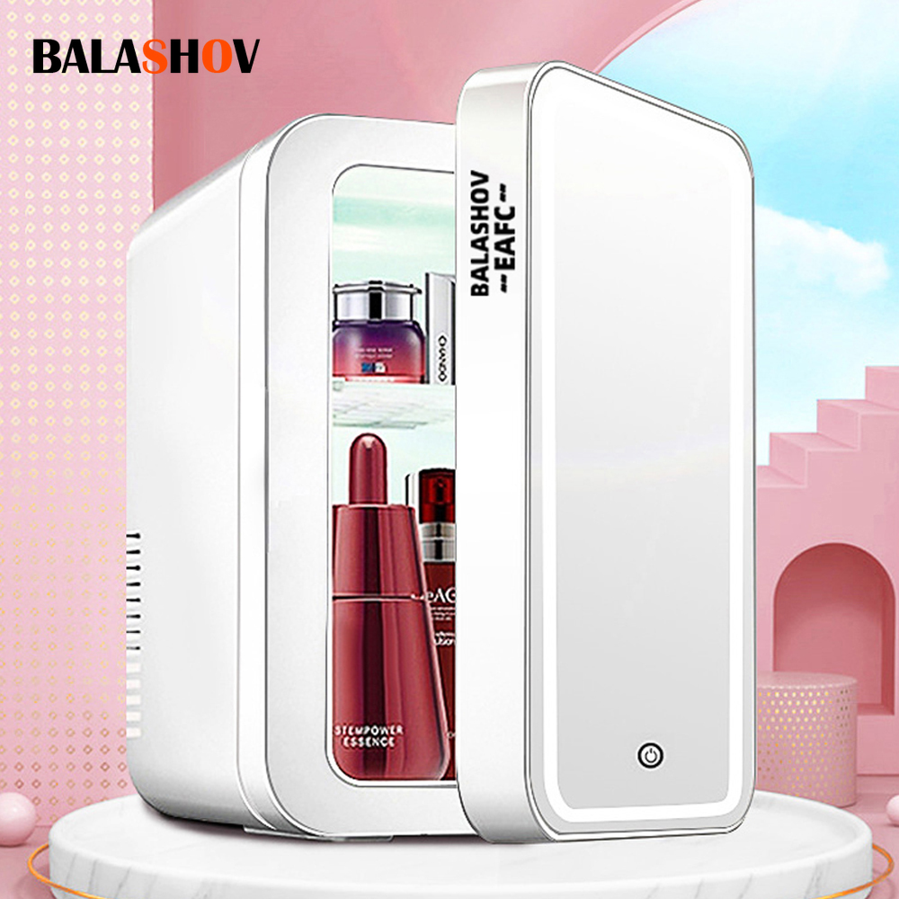 4L Mini Makeup Fridge WIth LED - مراجعة Smart Home Retrofit وسعره