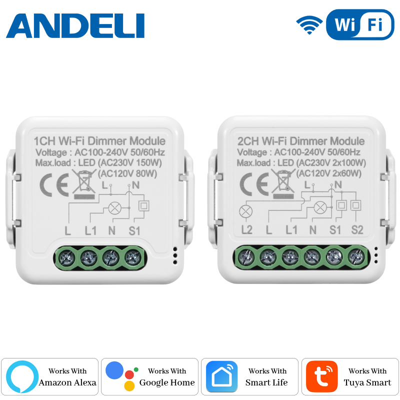 DIY  Wifi Smart Dimmer Switch  - مراجعة Smart Home Web وسعره