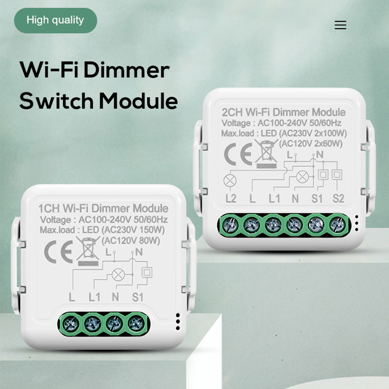 DIY  Wifi Smart Dimmer Switch  - مراجعة Smart Home Web وسعره