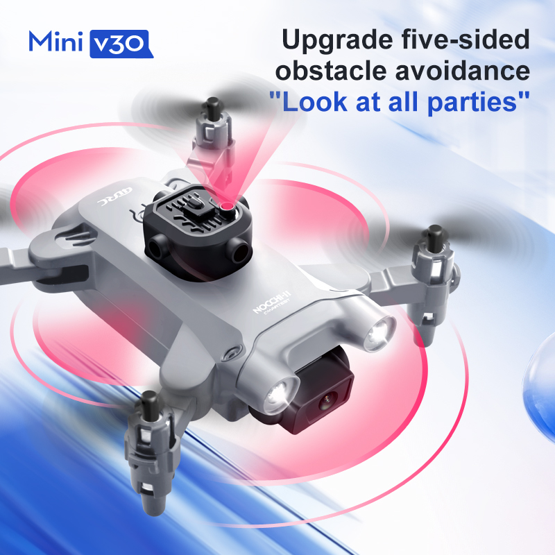 Mini V30 WiFi FPV Drone With 4 - مراجعة Smart Home Camera وسعره