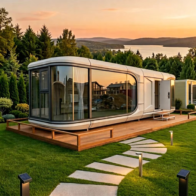Smart Space Pod Tiny House Pre - مراجعة Airbnb Smart Home وسعره