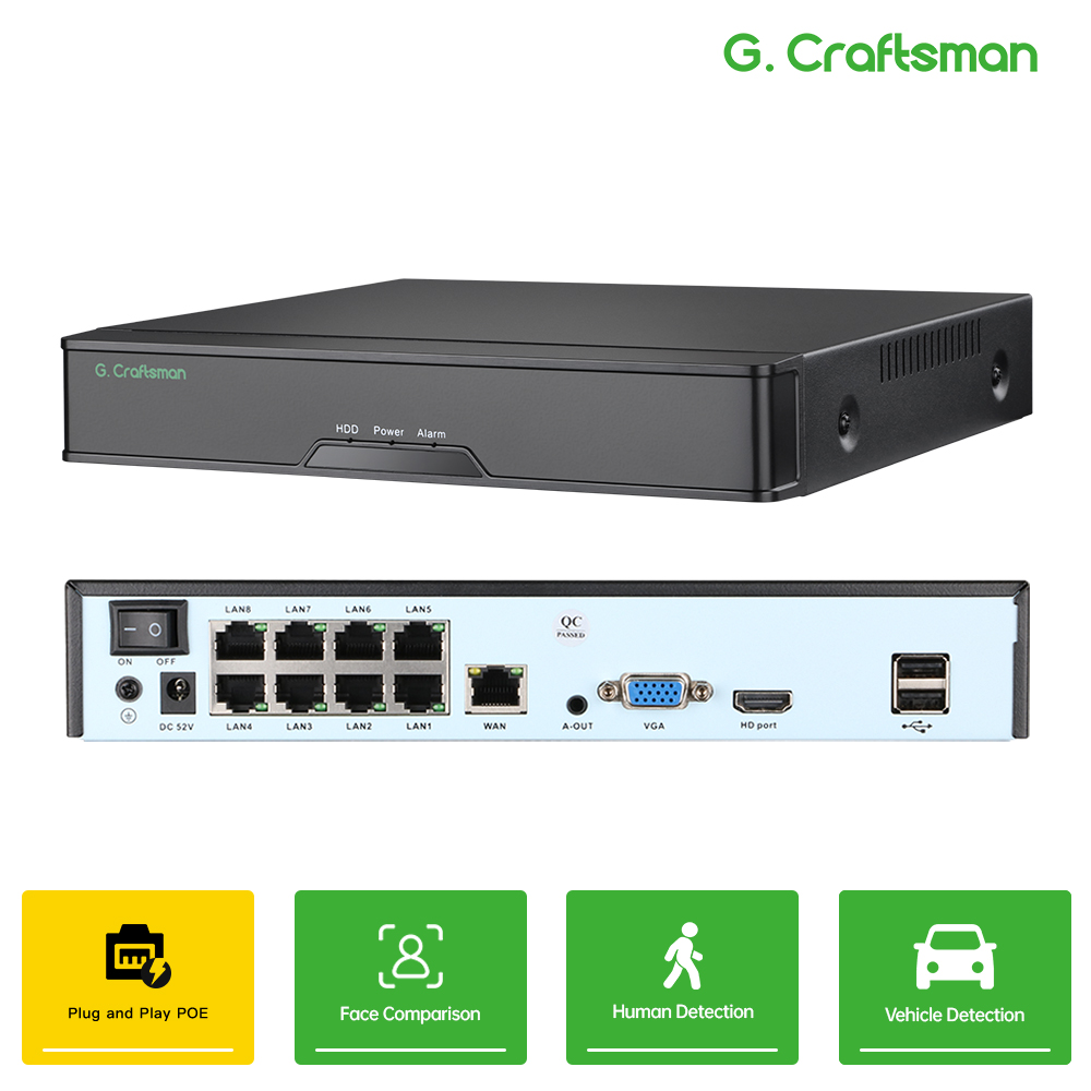 C-R,8CH POE Network Video Reco - مراجعة Smart Home Microsoft وسعره