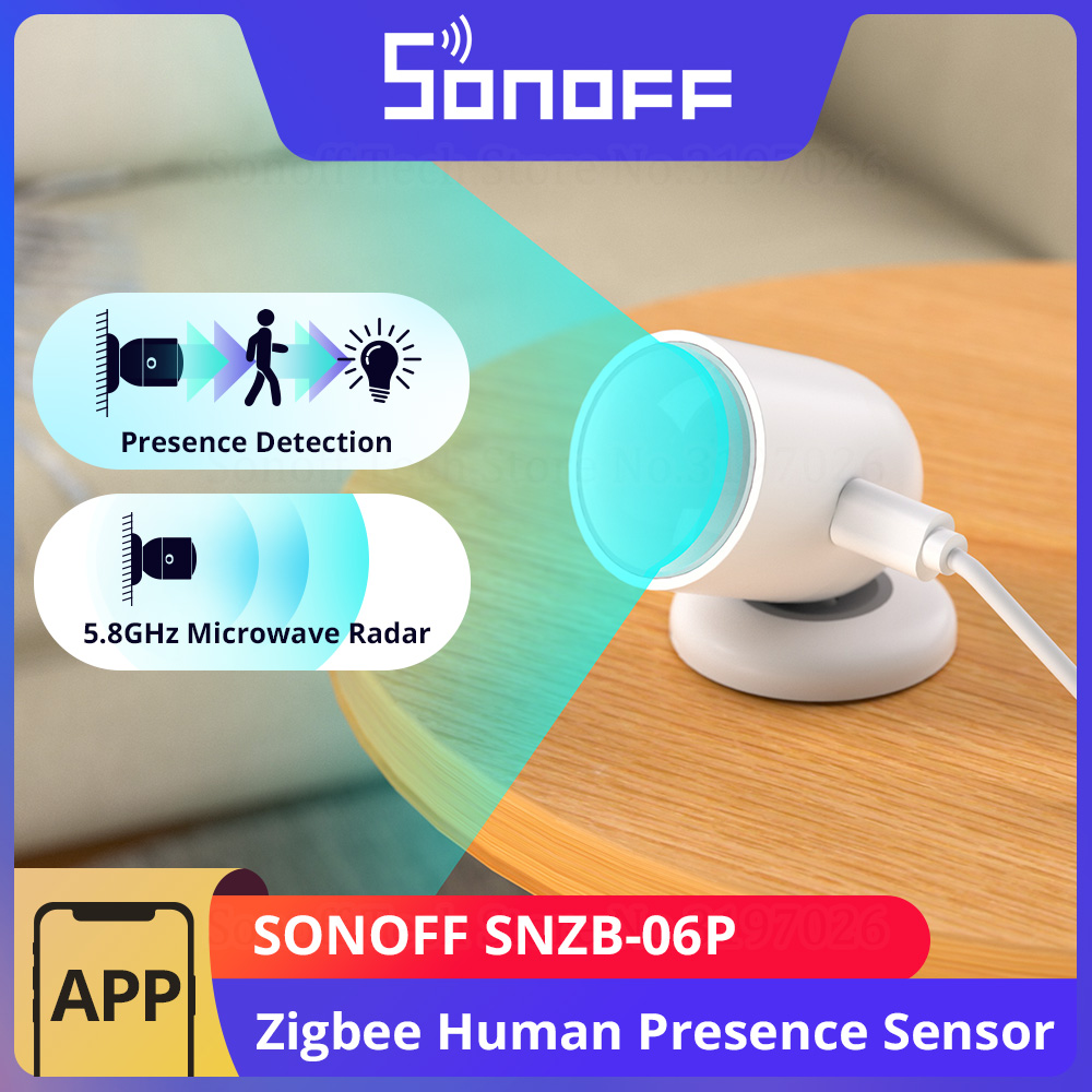 SONOFF SNZB-06P Zigbee Human P - مراجعة Smart Home Retrofit وسعره