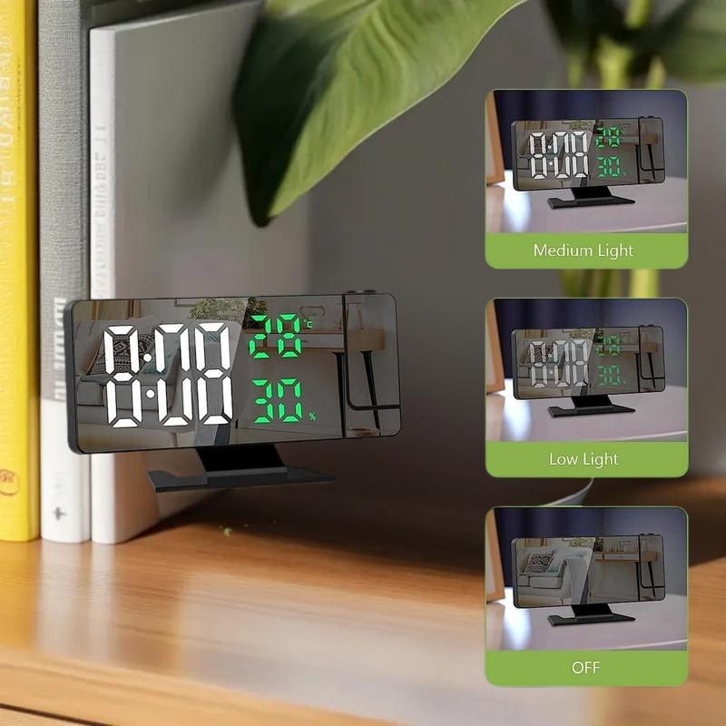 LED Digital Alarm Clock Projec - مراجعة Smart Home Retrofit وسعره