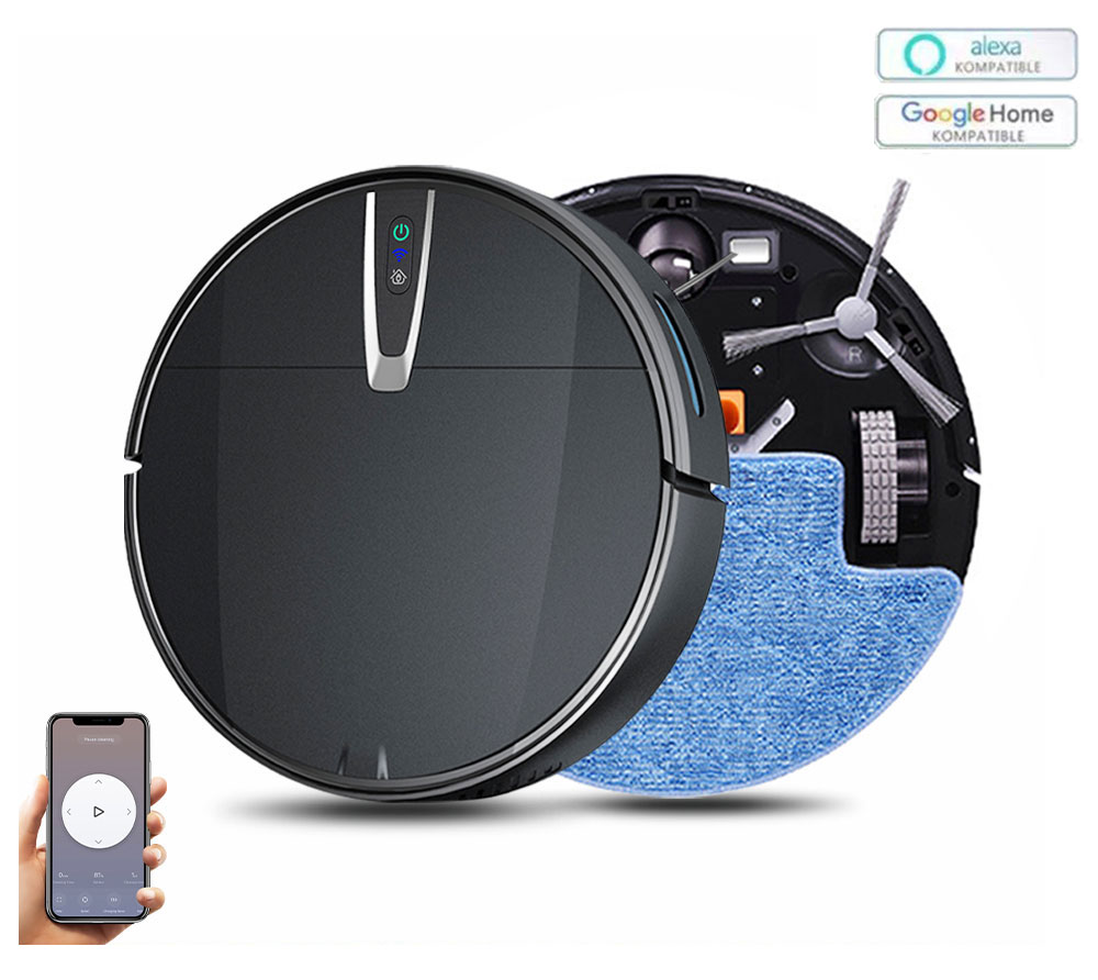 Robot Vacuum Smart Mop Cleaner - مراجعة Smart Home Floor Plan وسعره