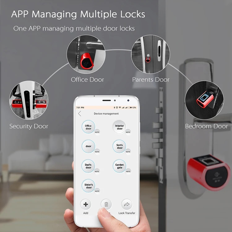 Fingerprint Apartment Electric - مراجعة Smart Home Plus وسعره