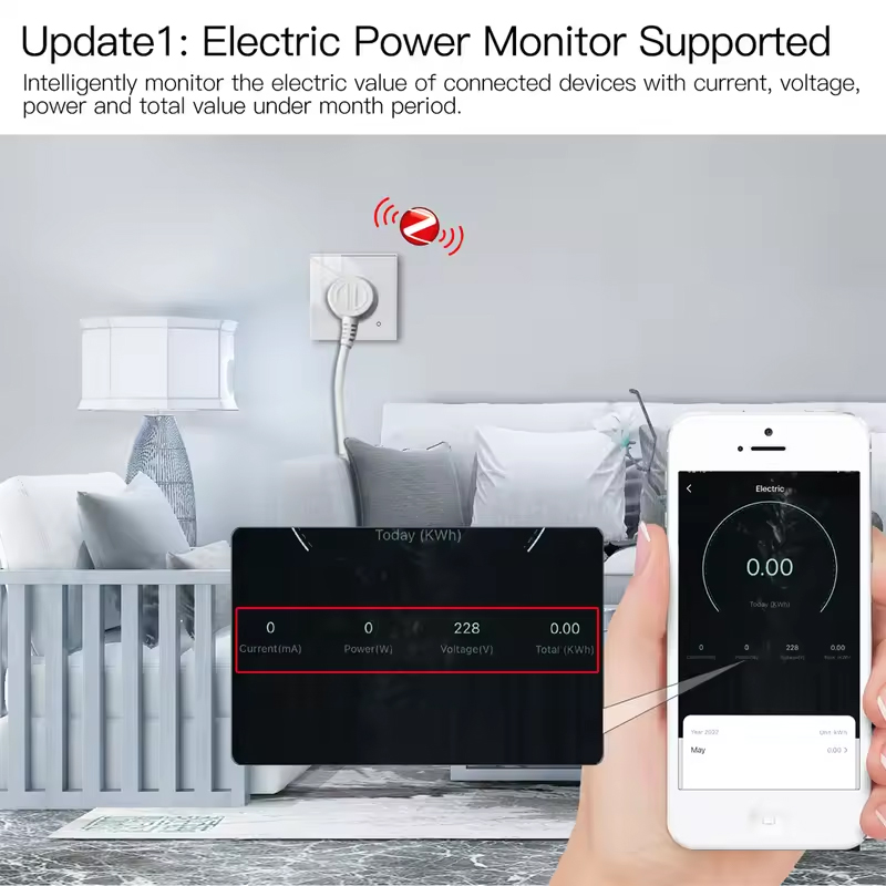 MOES 16A Tuya WiFi/ZigBee Smar - مراجعة Smart Home Energy App وسعره