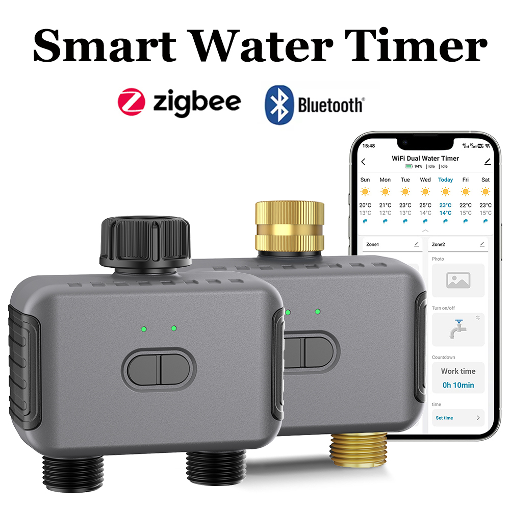 Tuya Smart Water Timer Zigbee/ - مراجعة Smart Home System وسعره