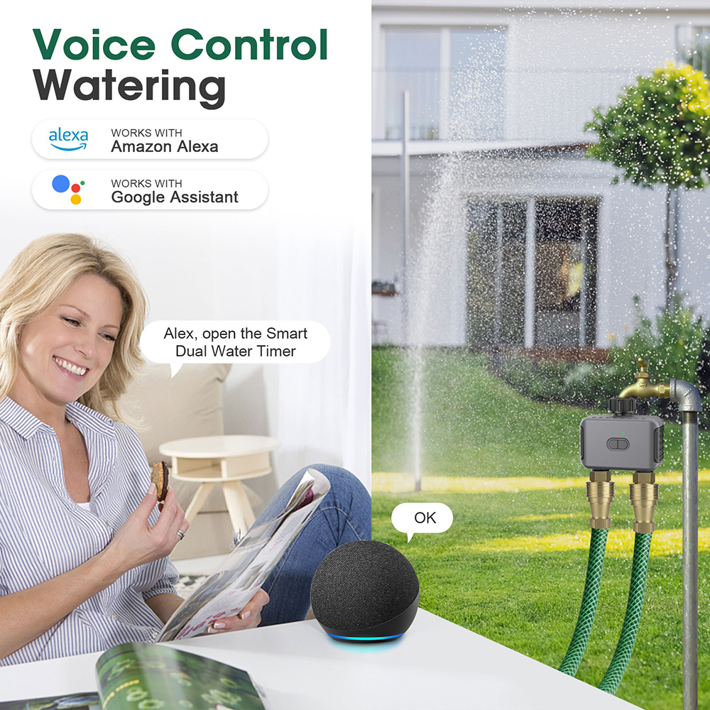 Tuya Smart Water Timer Zigbee/ - مراجعة Smart Home System وسعره