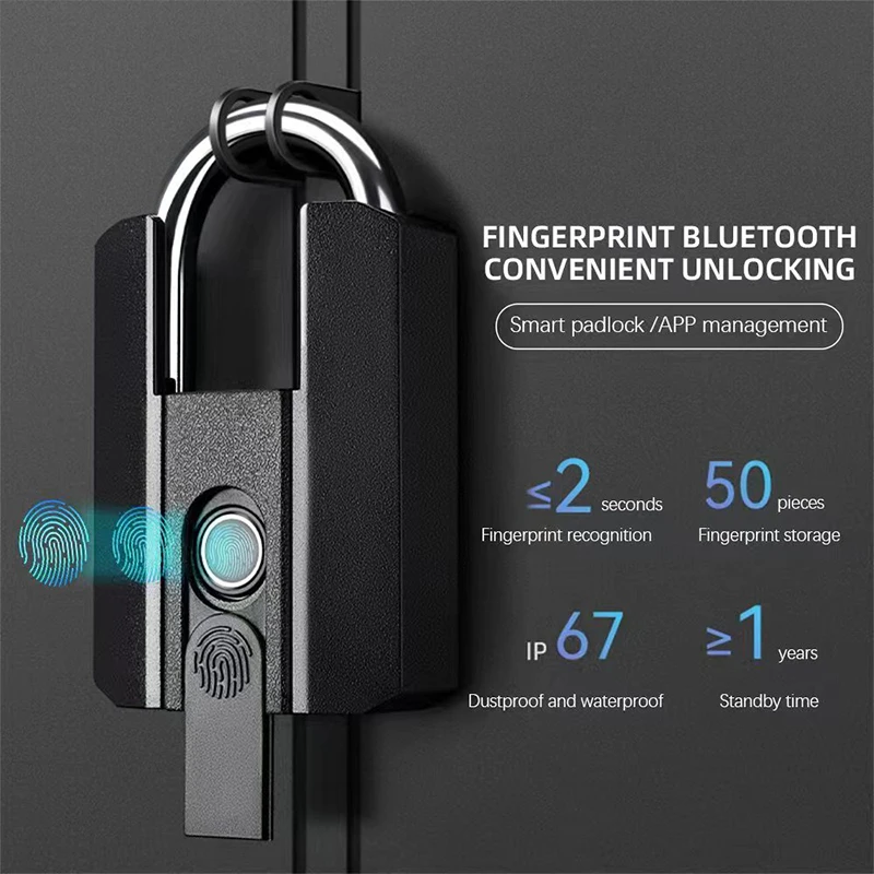 Smart Fingerprint Padlock TTLo - مراجعة Smart Home Lock وسعره