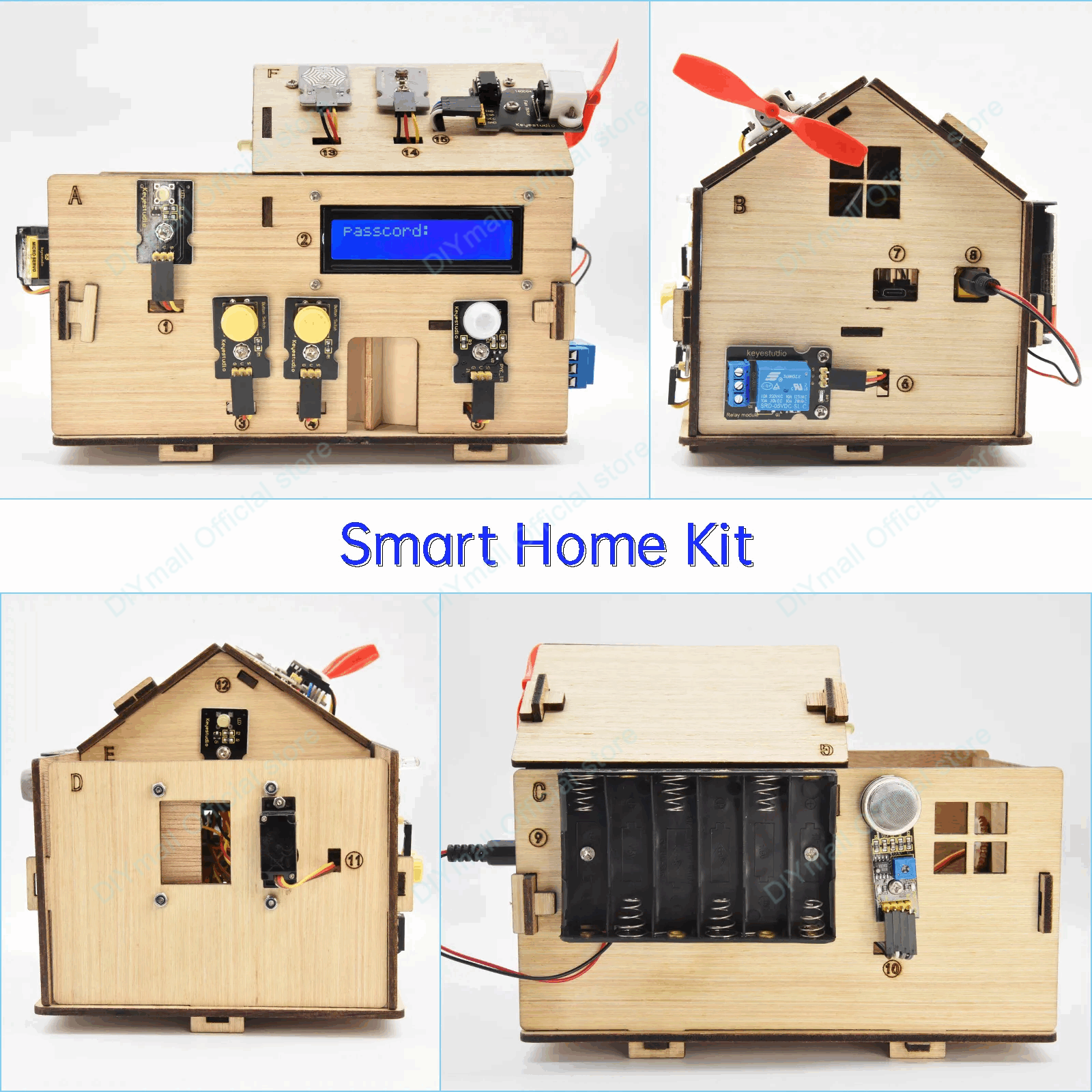 Keyestudio Smart IoT Home Kit  - مراجعة Smart Home Plus وسعره