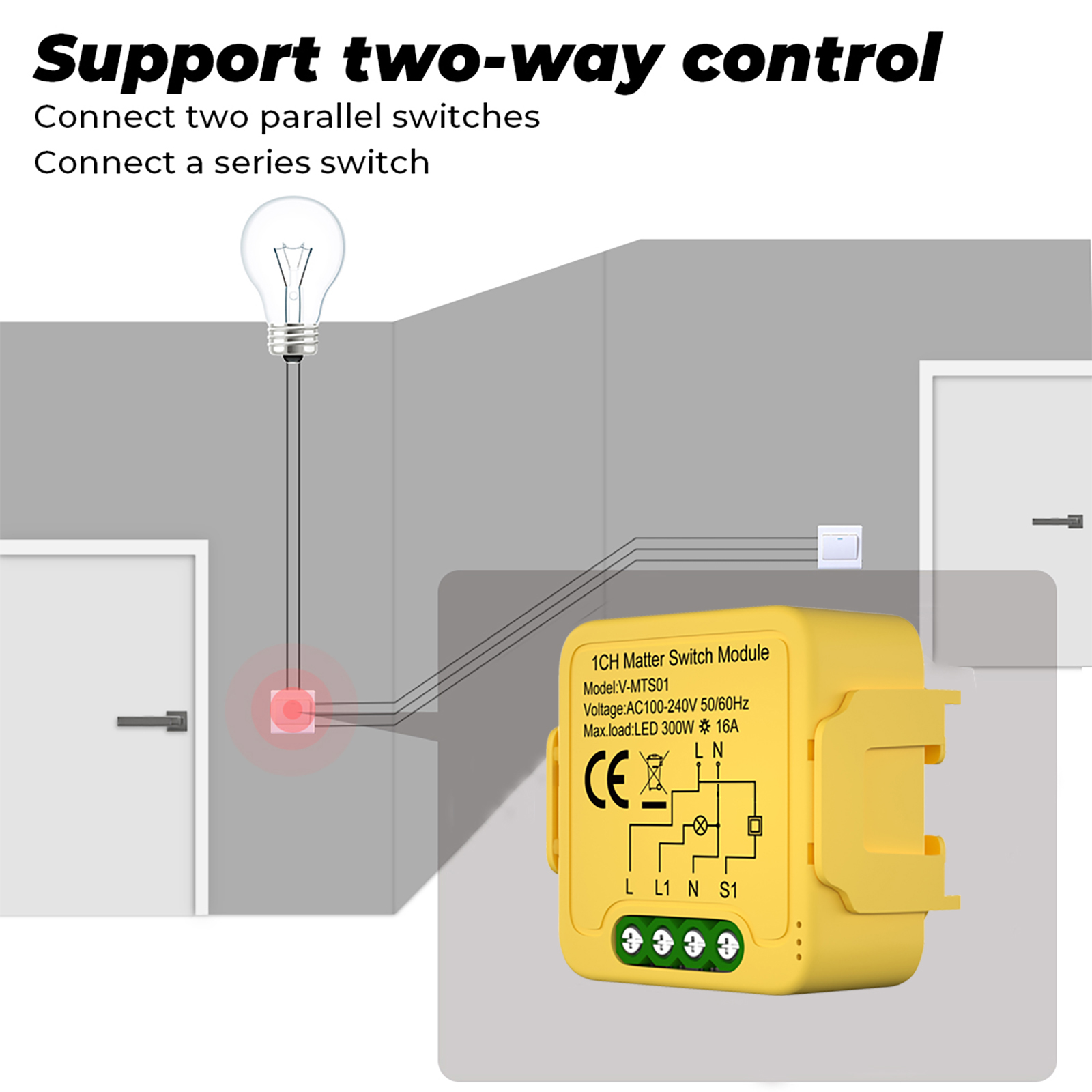 Matter Smart Switch Module WIF - مراجعة Smart Home Automation وسعره