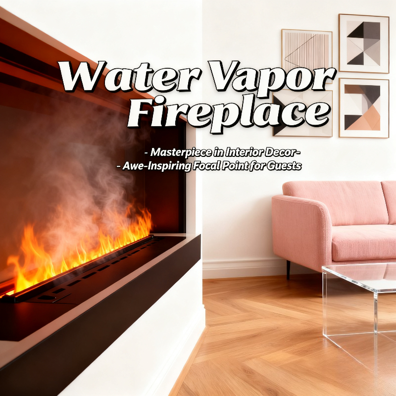 Water Atomized Fireplace 3D Co - مراجعة Smart Home Market وسعره