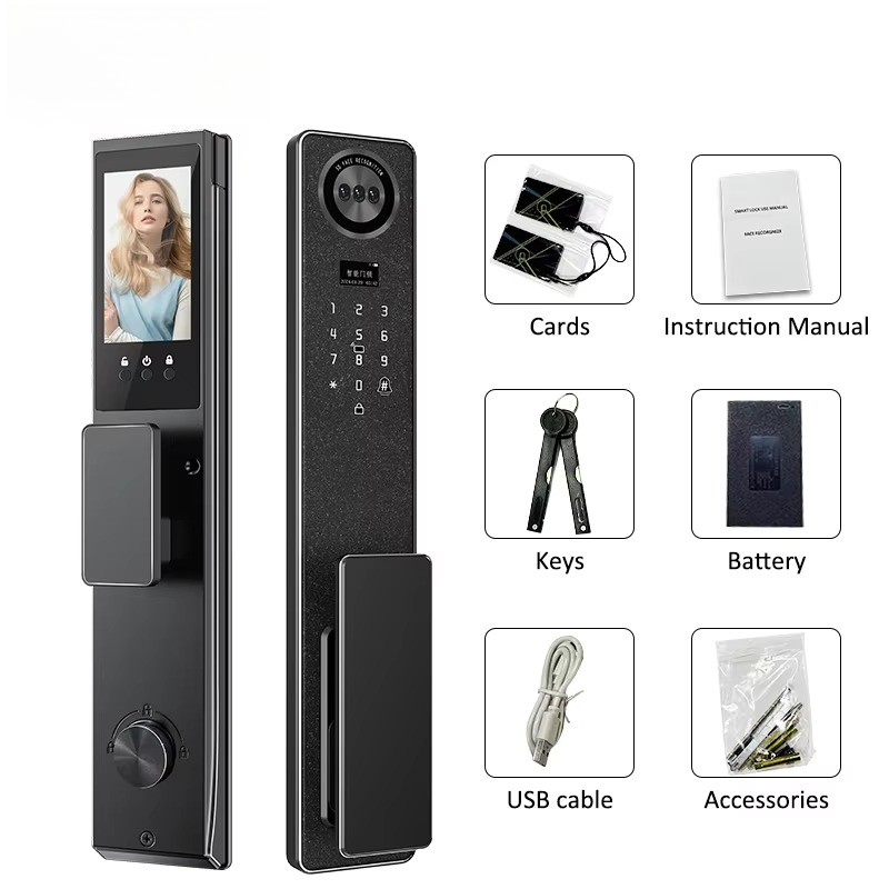 3D Face Ai Smart Voice Interac - مراجعة Smart Home Lock وسعره