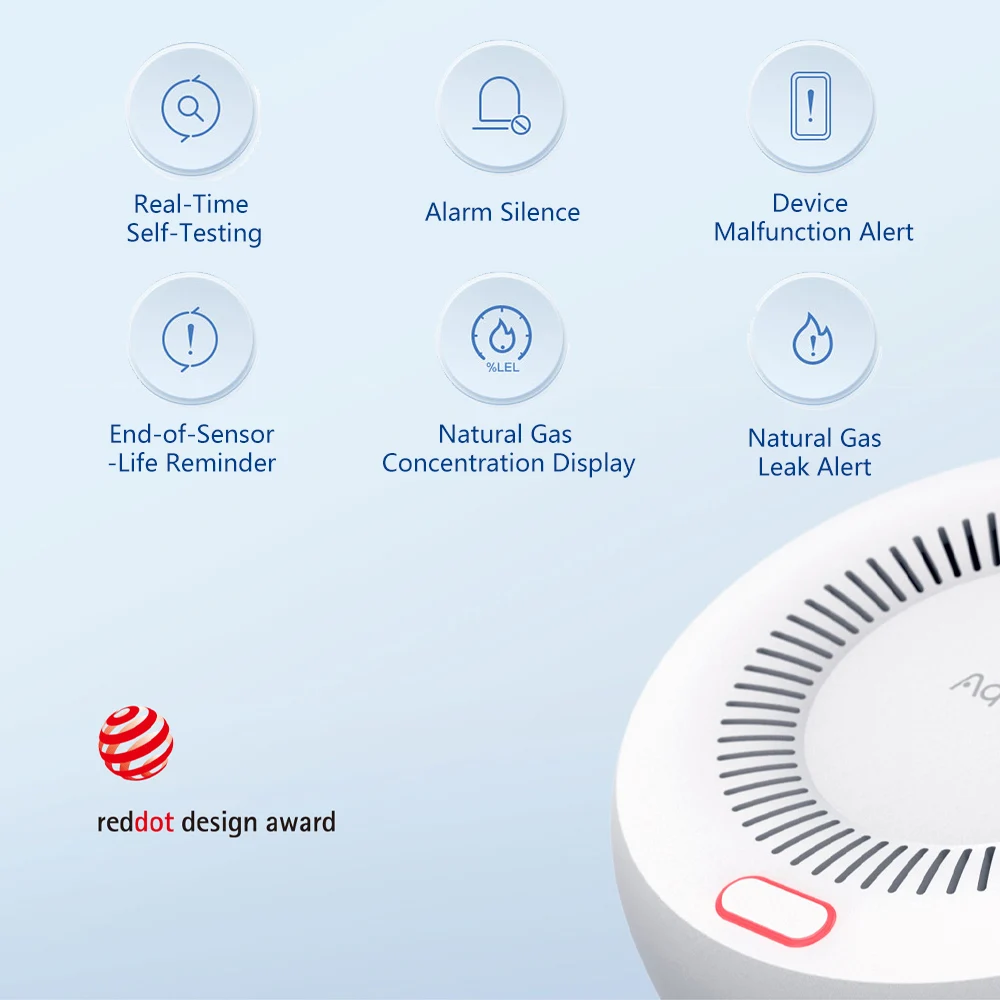 Aqara Natural Gas Detector Sma - مراجعة Smart Home Xiaomi وسعره