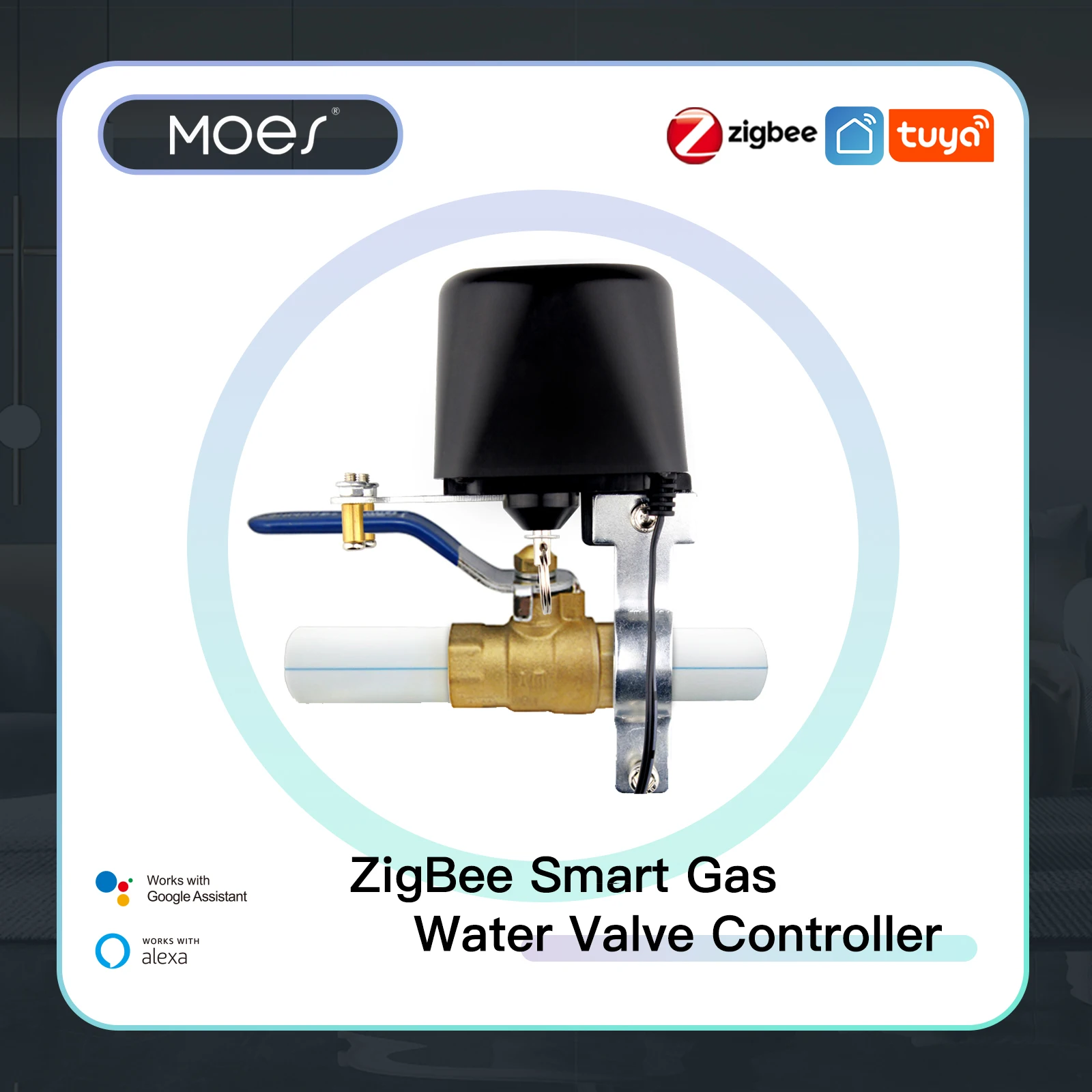 MOES ZigBee 3.0 Smart Gas Wate - مراجعة Smart Home Plus وسعره