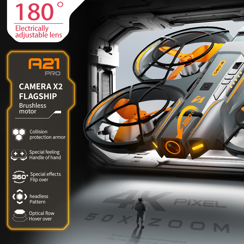 New A21 Drone 8K Professional  - مراجعة Smart Home Camera وسعره
