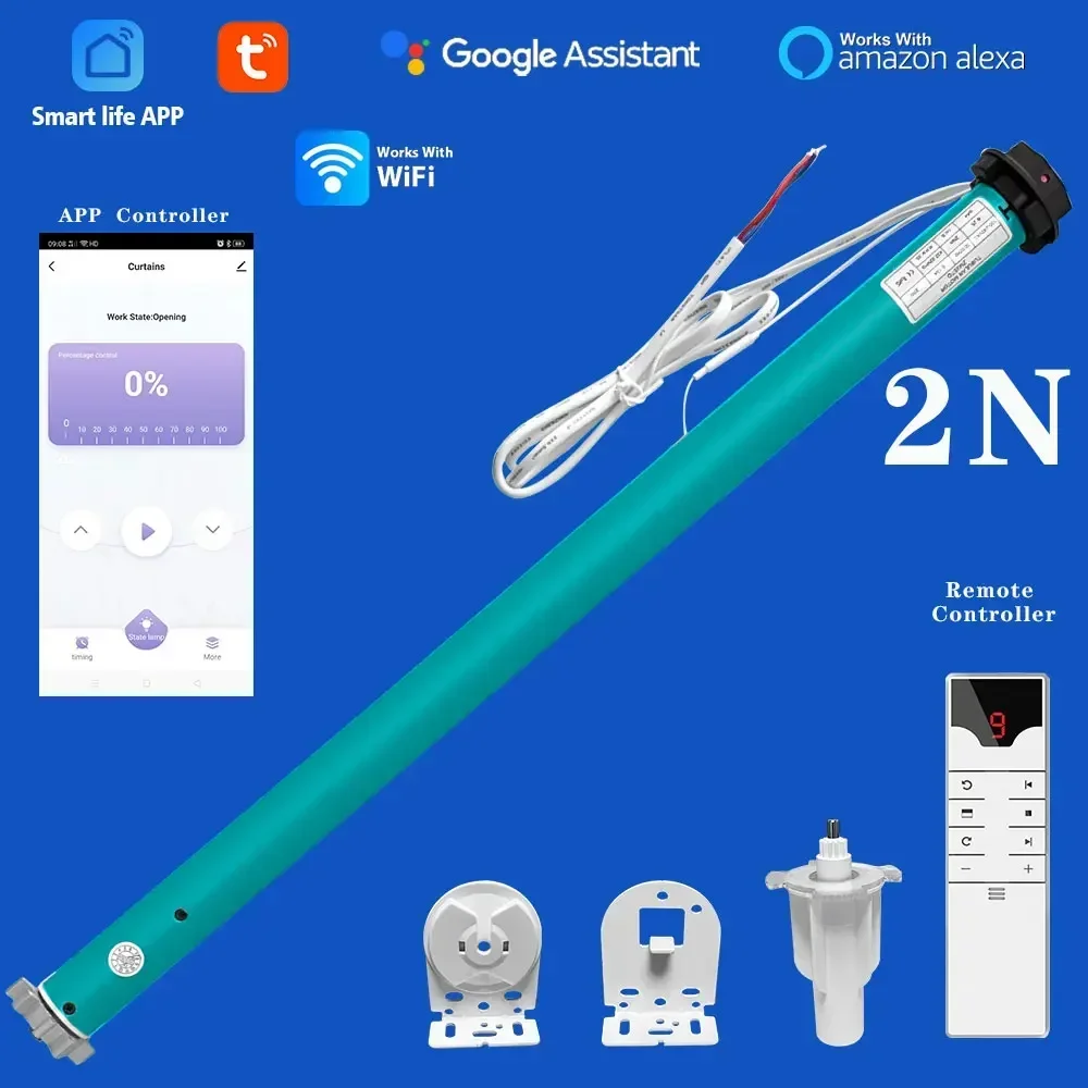 SZMYQ 25mm 2N Tuya Smart Curta - مراجعة Smart Home System وسعره