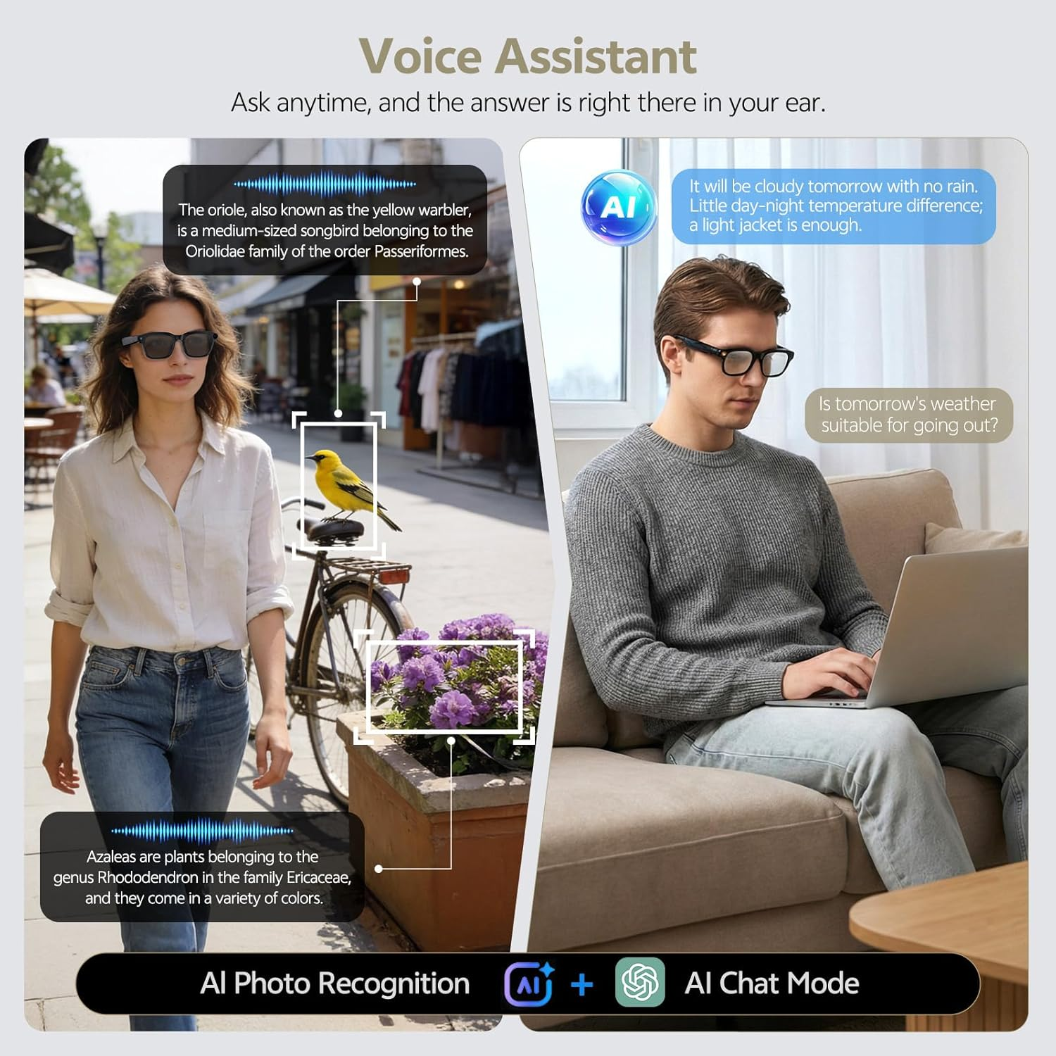 New 2026 Smart Glasses Bluetoo - مراجعة Smart Home Speaker وسعره