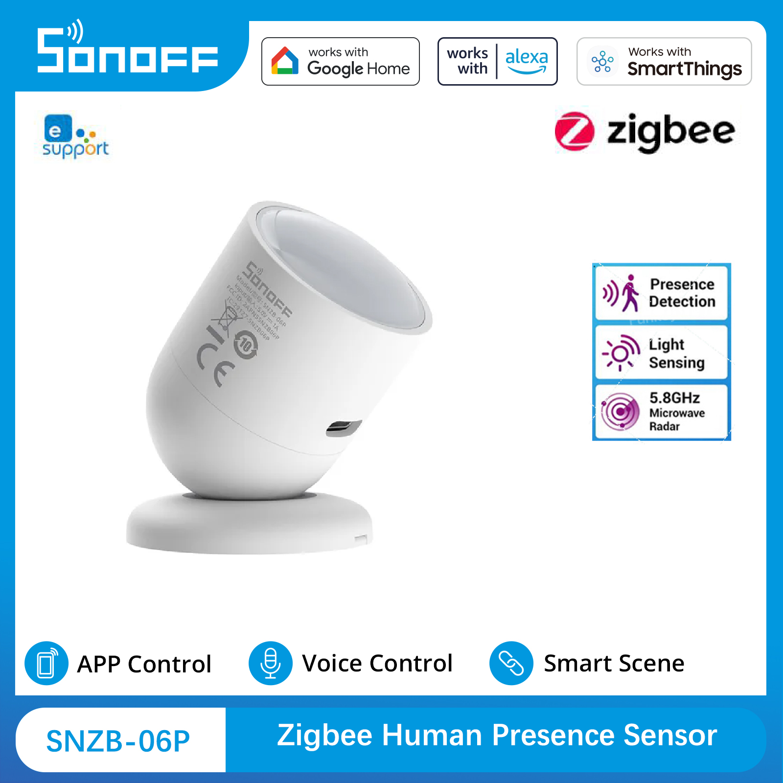SONOFF SNZB 06P Zigbee Human P - مراجعة Smart Home Retrofit وسعره