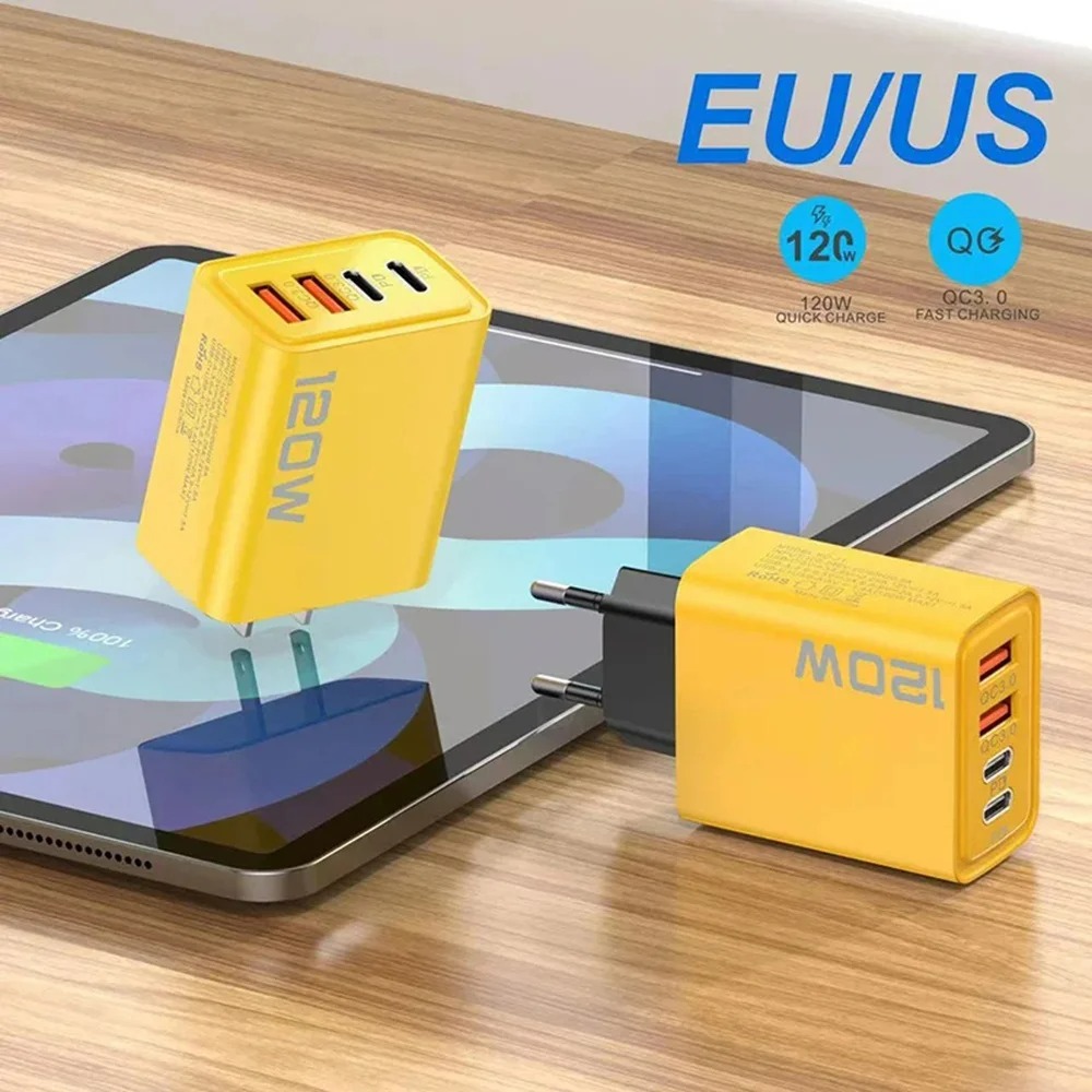 120W USB C PD Charger 4 Ports  - مراجعة Smart Home Xiaomi وسعره