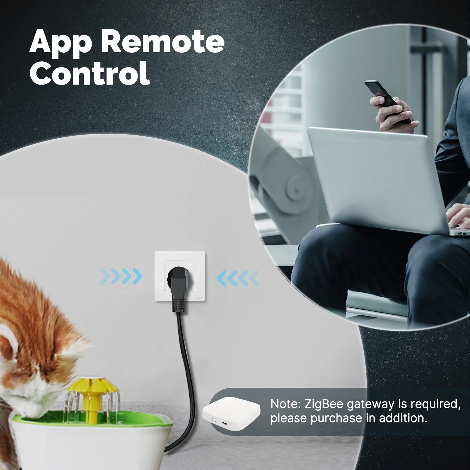 MOES Tuya ZigBee Smart Socket  - مراجعة Smart Home Energy App وسعره