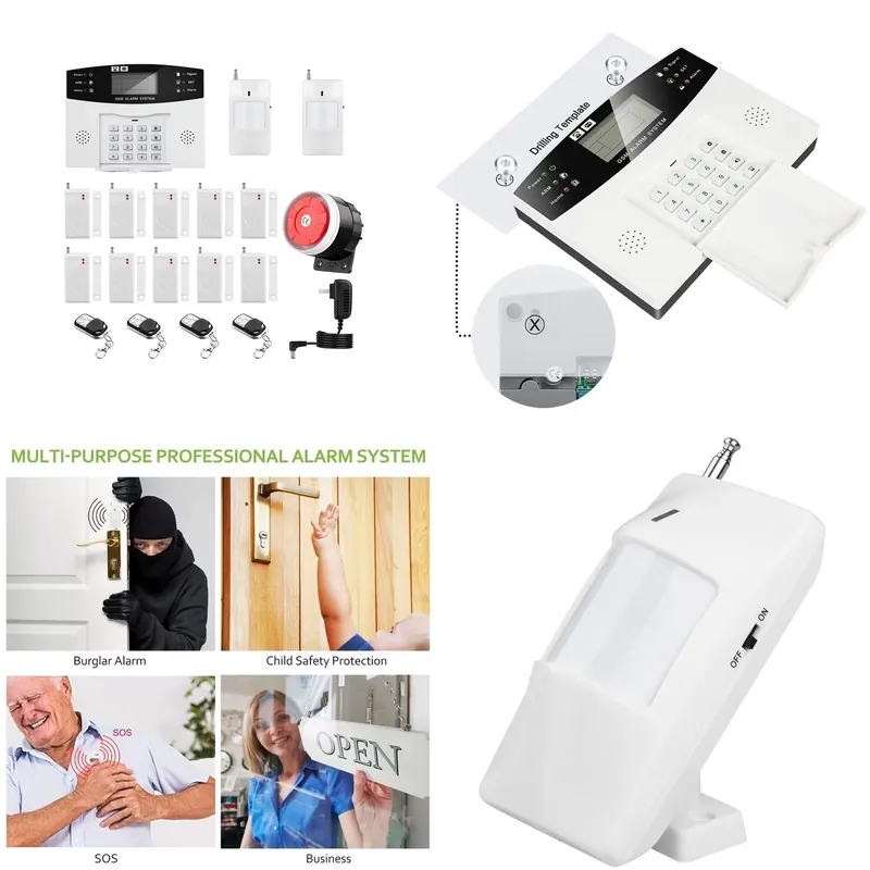 House Burglar Alarm Kit Auto D - مراجعة Smart Home System وسعره