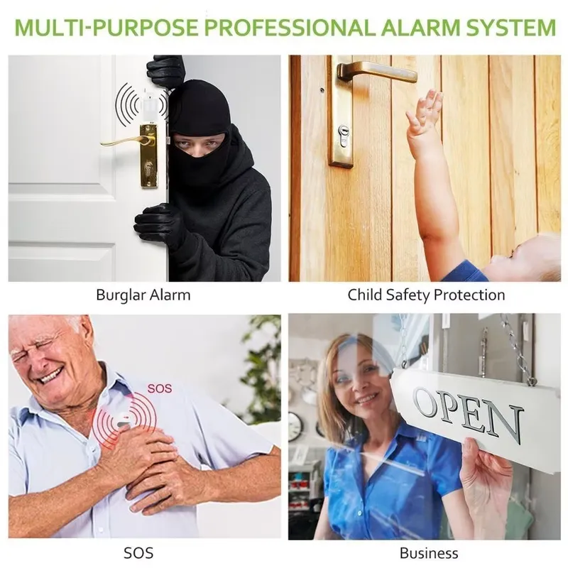 House Burglar Alarm Kit Auto D - مراجعة Smart Home System وسعره