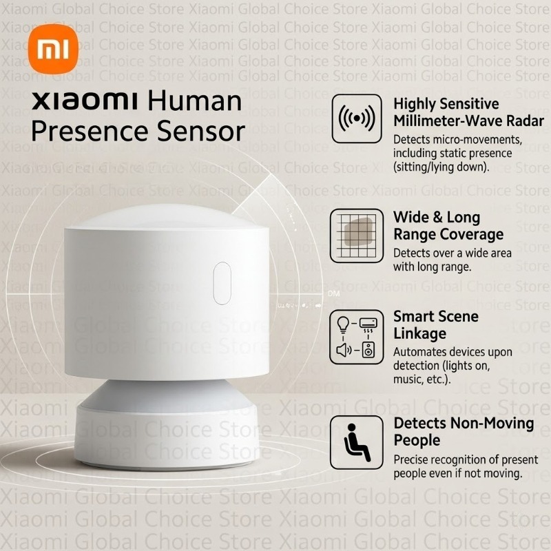 Xiaomi Human Presence Sensor B - مراجعة Smart Home Retrofit وسعره