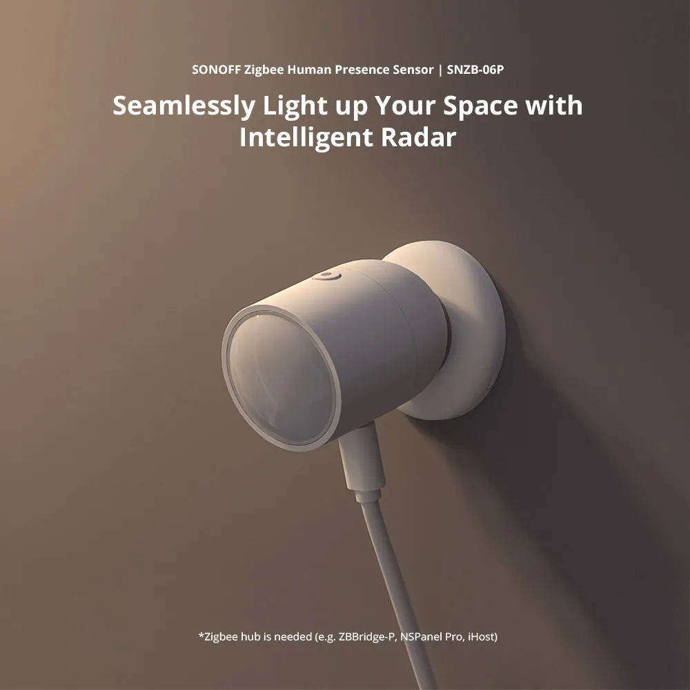 SONOFF SNZB 06P Zigbee Human P - مراجعة Smart Home Retrofit وسعره