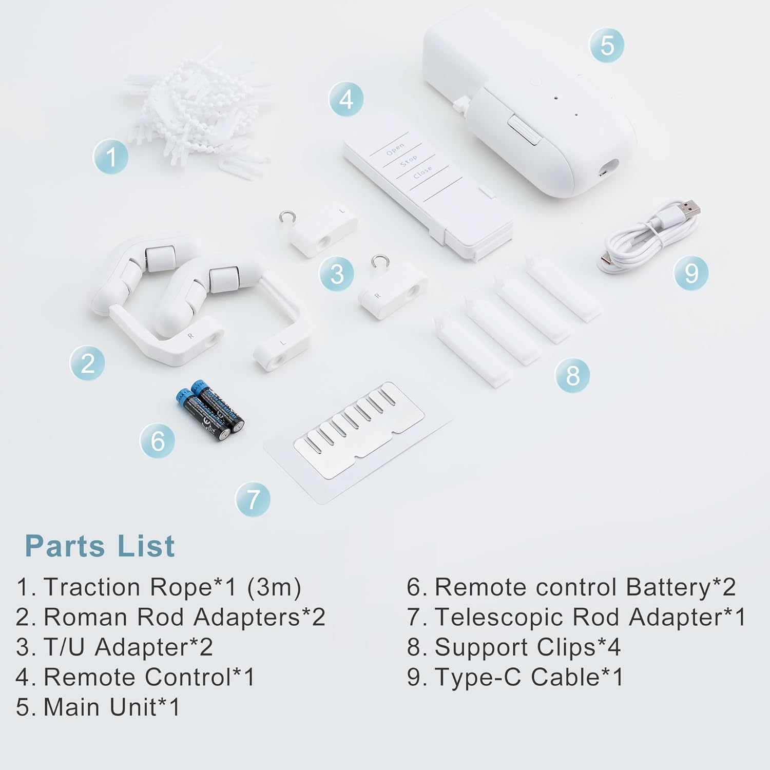 Smart Curtain Motor with Remot - مراجعة Smart Home Automation وسعره