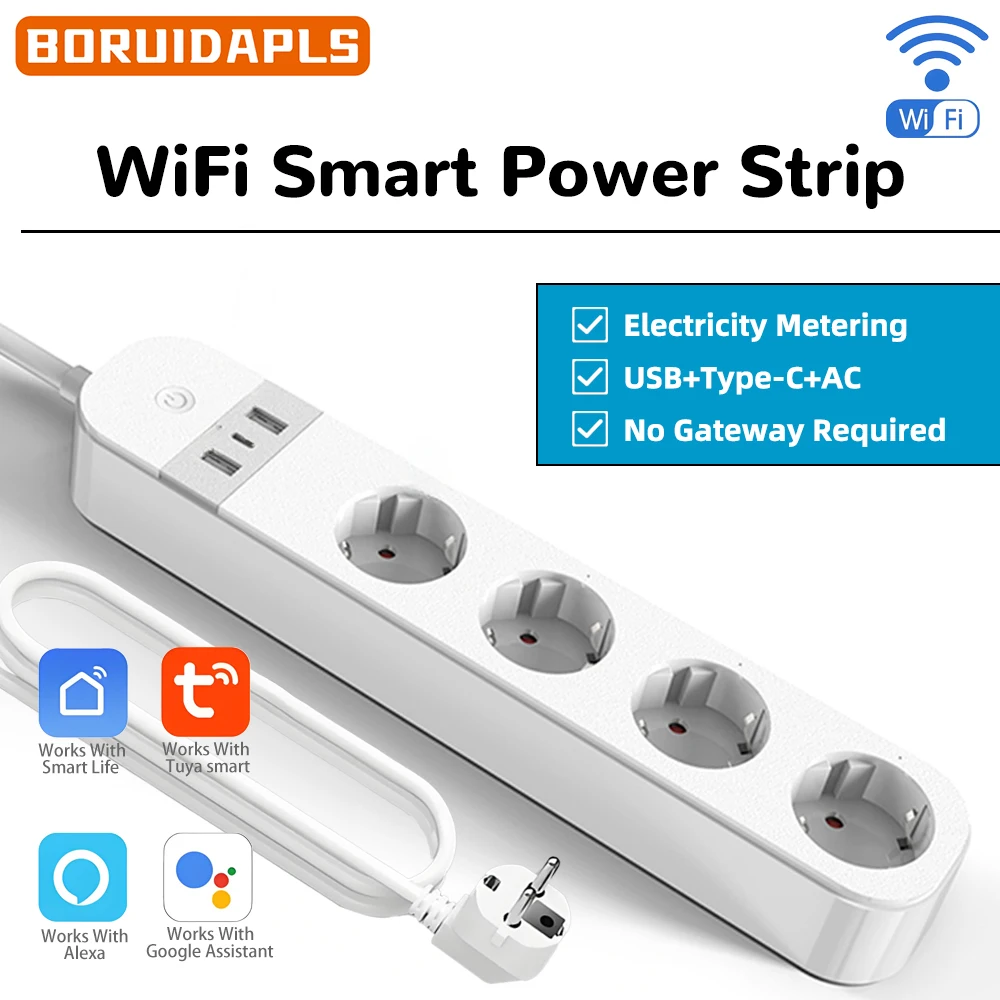 BORUIDAPLS FR Plug WiFi Smart  - مراجعة Smart Home Energy App وسعره