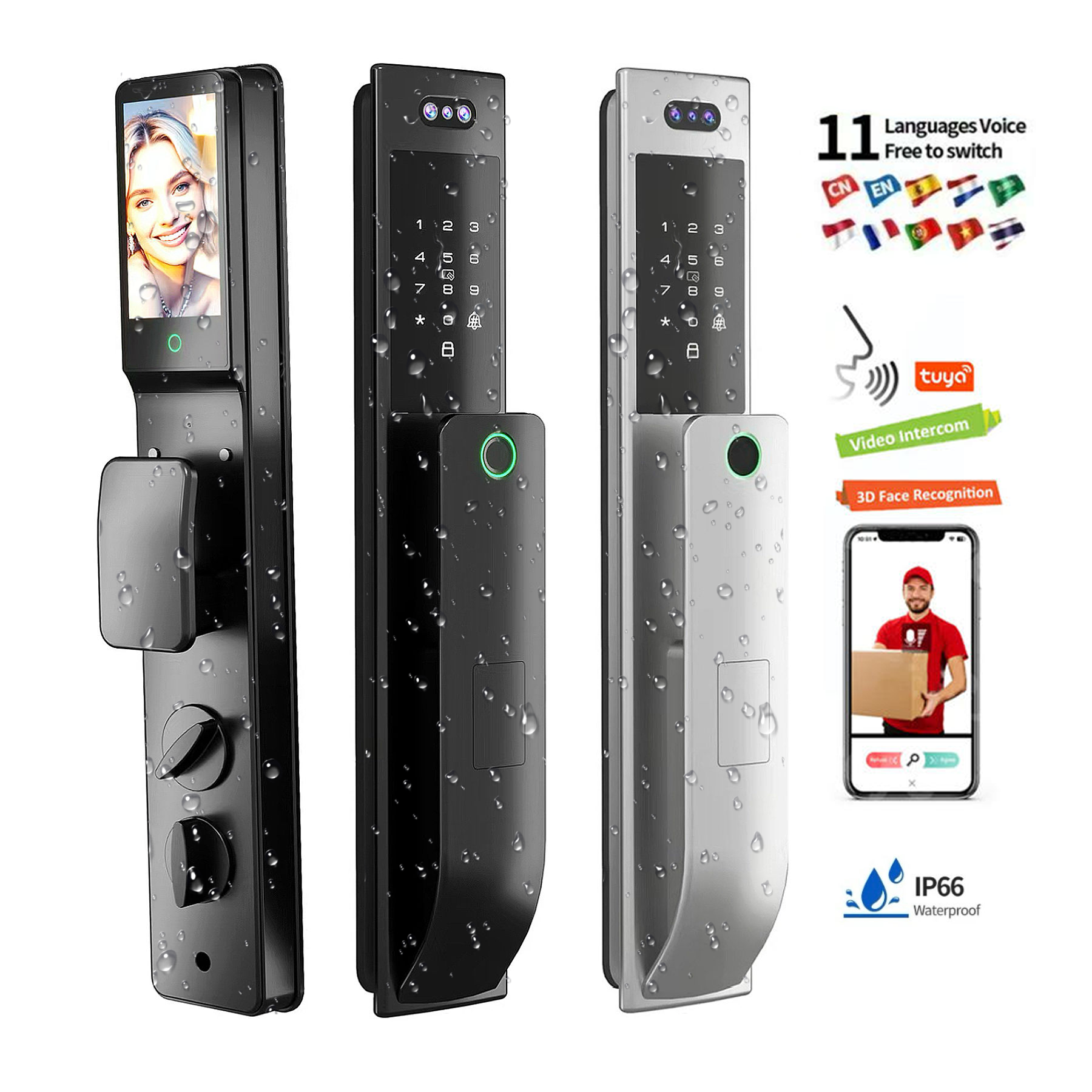 Israeli Door Smart Door Lock K - مراجعة Airbnb Smart Home وسعره