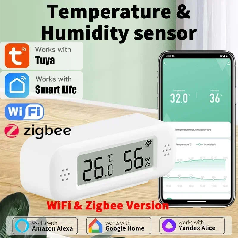 Tuya Zigbee WiFi Mini Temperat - مراجعة Smart Home Tablet وسعره