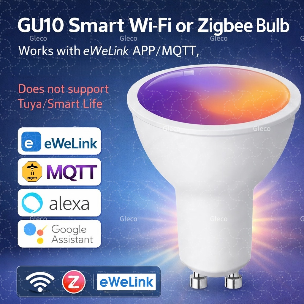 Ewelink GU10 Zigbee LED Bulbs  - مراجعة Smart Home Tablet وسعره