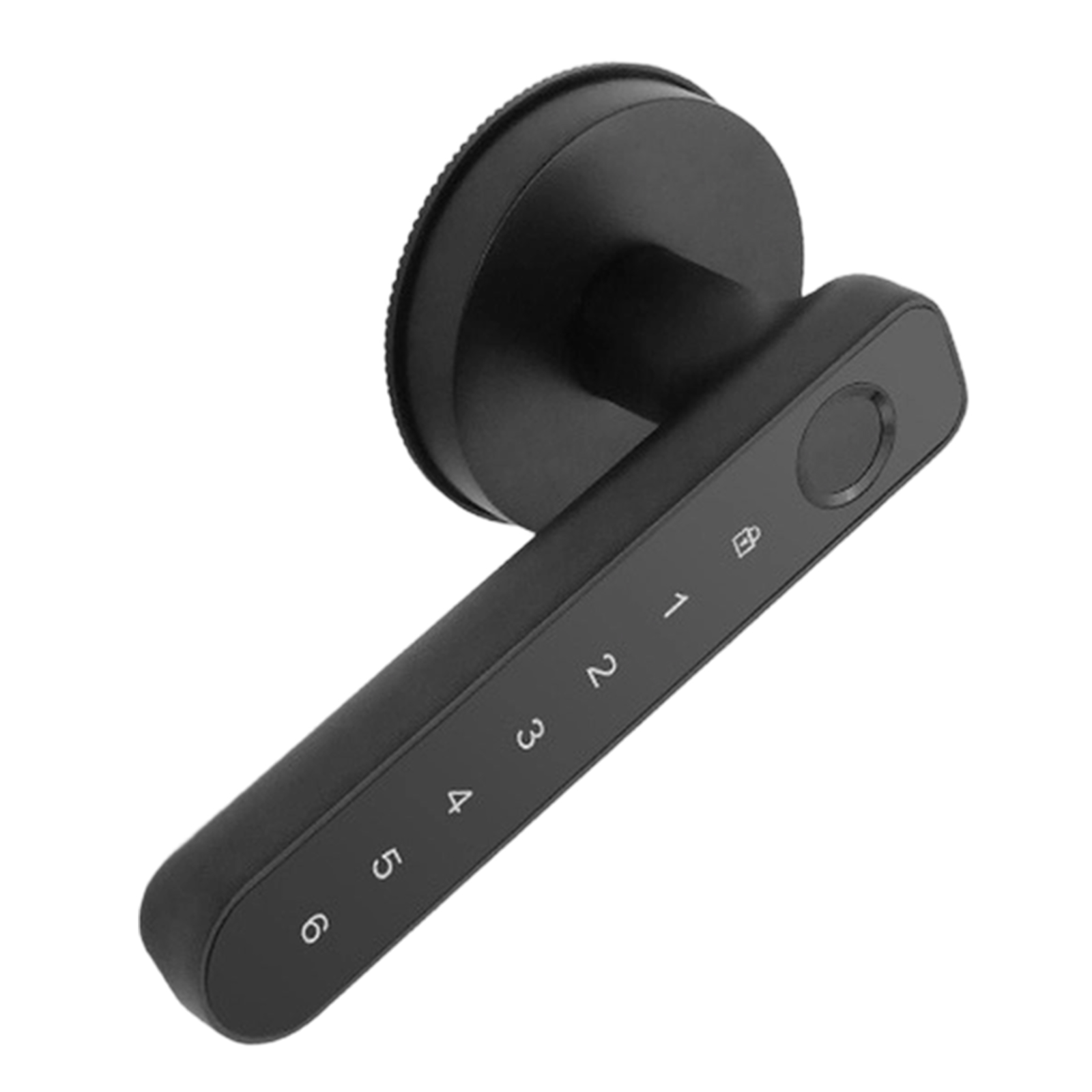 Smart Handle Lock with Fingerp - مراجعة Smart Home Lock وسعره